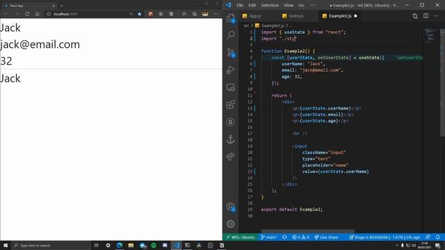 How to use REACT USESTATE (tutorial) смотреть онлайн