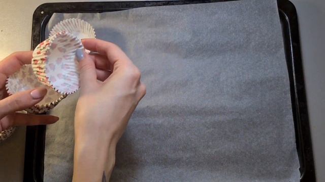 Кофейные кексы с грецкими орехами