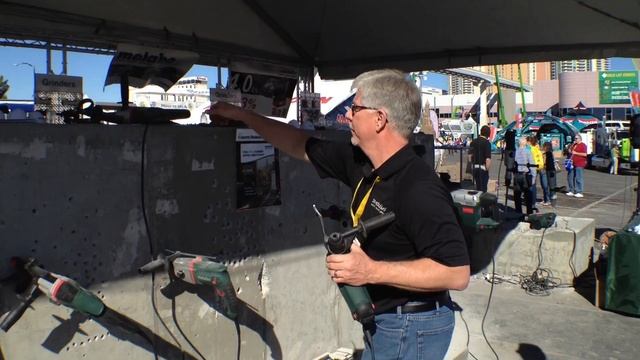Metabo KHE-3250 SDS Plus Rotary Hammer - World of Concrete 2013 смотреть онлайн