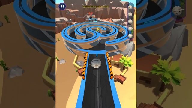 Going Balls VS Sky Rolling Ball 3D Android iOS Gameplay (Level 486-490) смотреть онлайн