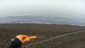 Сахалин с нахлыстом в море. Зарисовки наших друзей. Ловля Горбуши.