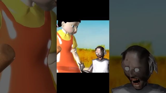 Squid Game Troll Miss T Vs Granny Guess Wrong - Nick Wins Champion #shorts смотреть онлайн