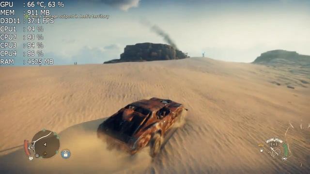 Mad Max Max Settings R7 250 смотреть онлайн
