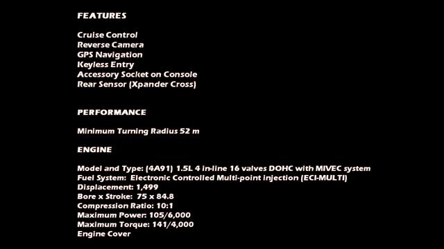 Mitsubishi Xpander Cross Vs Mitsubishi Xpander GLS Sport | Full Specifications