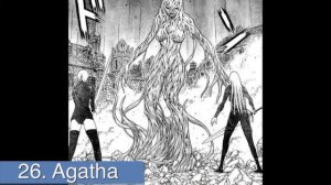 Top 50 Strongest Berserk x Claymore Characters
