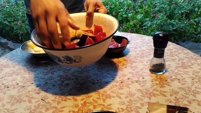 Тунец рецепт на мангале, домашняя кухня