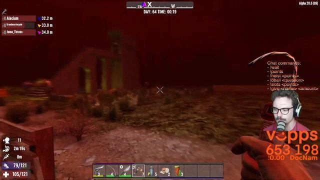 Horde Attack While Plotting the Arena (Alpha 20 Multiplayer) – Squiggly Army Zombie Server! | EP35 смотреть онлайн