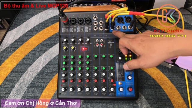Bộ thu âm Livestream tại nhà hát karaoke MGP120 Kati Audio смотреть онлайн