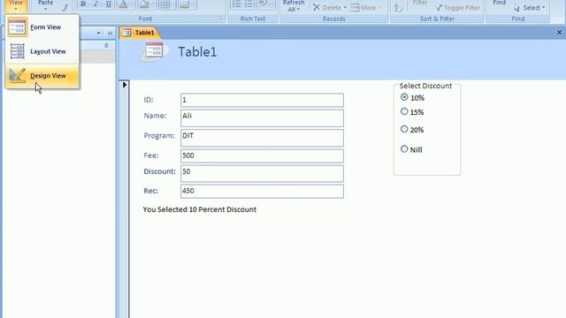 Microsoft Access Tutorial 08 | Lecture 08 | Lesson 08 | Pashto Language смотреть онлайн