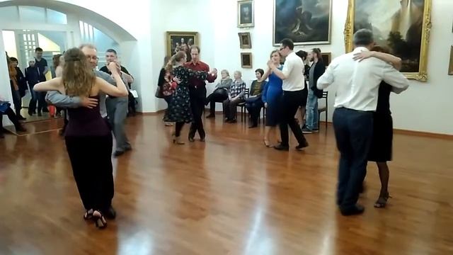 Ночь музеев Танцы в Сыктывкаре Аргентинское танго часть2 смотреть онлайн