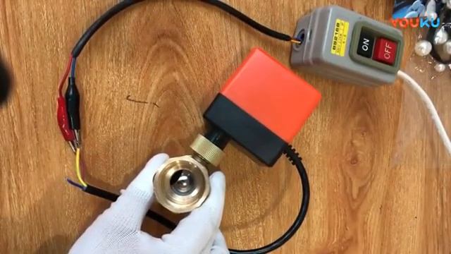 Шаровой кран DN15 DN20 DN25 латунный с электроприводом, 2 канала, 220 В перем Тока, с тройным тр смотреть онлайн