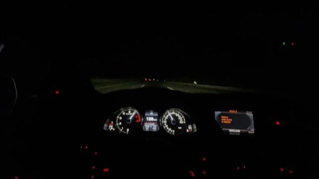 Audi S5 3.0 TFSI V6 333hp 0-100 0-200  POV Stock Acceleration On German Autobahn / No Speed Limit