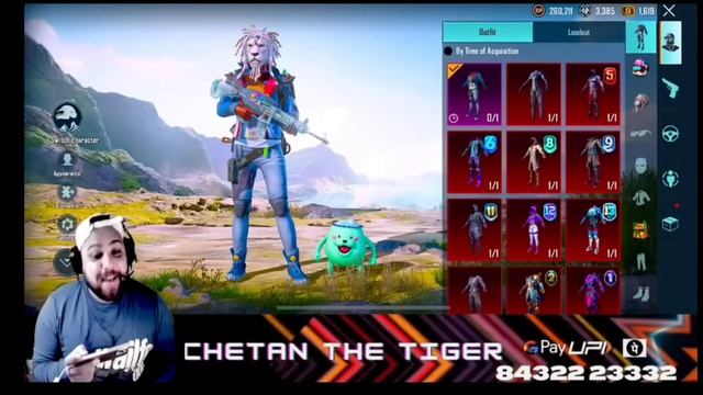 Chetan the tiger react on shreeman legend voice pack ? | Voice pack reaction смотреть онлайн