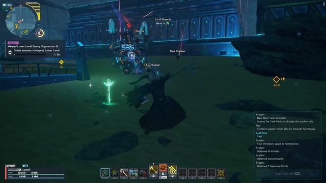 PHANTASY STAR ONLINE 2 NEW GENESIS 19 Дейлики , графика с новой картой смотреть онлайн