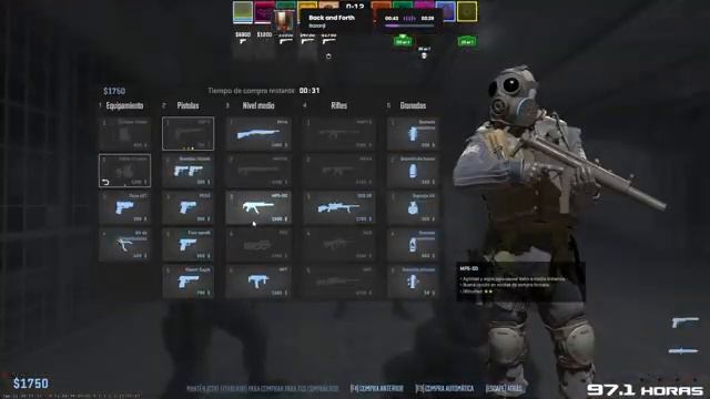 Mis 100 horas en CSGO 1| 97.1 | gameplay + musica de fondo смотреть онлайн