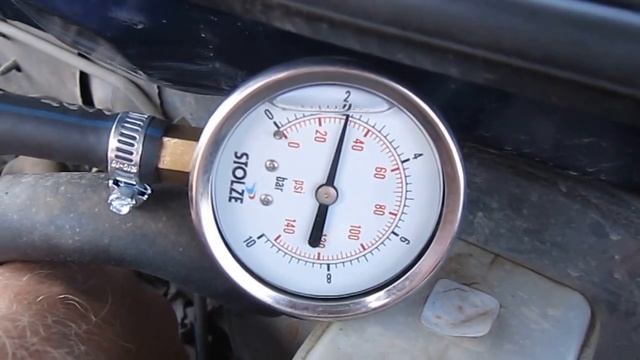 Замер давления масла на Mazda 626 GE 1.8