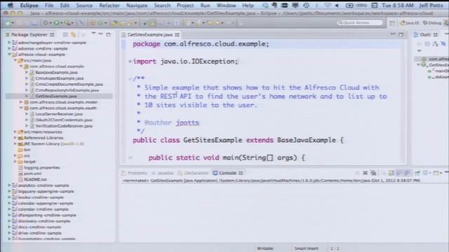 Building Content-Rich Java Apps in the Cloud or On-Premises with the Alfresco API смотреть онлайн