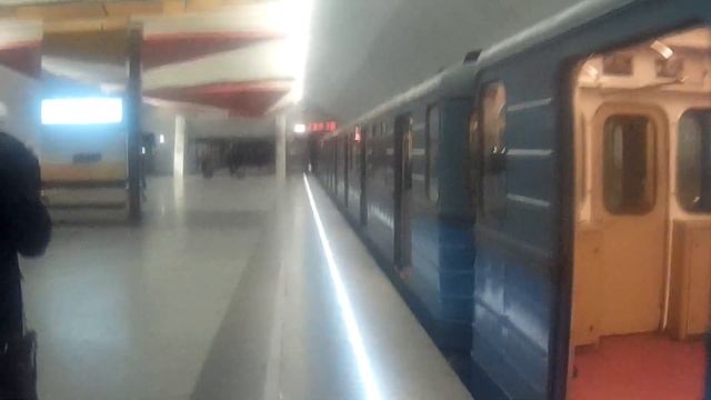 Еж3/Ем-508т на станции Лермонтовский проспект | 2020.01.26 смотреть онлайн