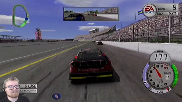NASCAR Thunder 2003 - Career - E01 : Daytona 500. (Let's Play) смотреть онлайн