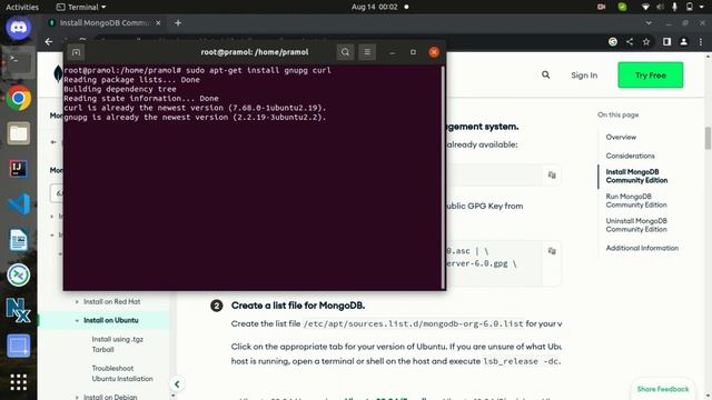 How to Install MongoDB on Windows & Ubuntu ? #mongodb #mongodbinstallation #mongodbonubuntu смотреть онлайн