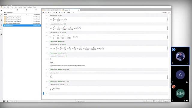 Sympy : Matemáticas simbólicas en Python смотреть онлайн