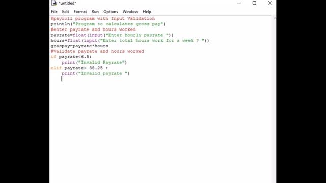 Payroll Program with Input Validation смотреть онлайн