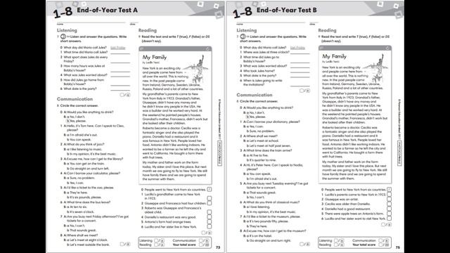 End of year test Audio 11 смотреть онлайн