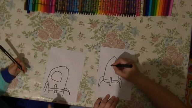 Как нарисовать ракету? how to draw a rocket смотреть онлайн