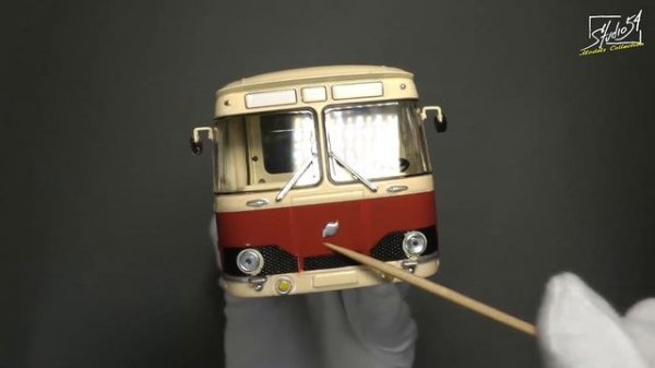 ЛиАЗ-677. Наши Автобусы № 28. MODIMIO Collections. Обзор журнала и модели.