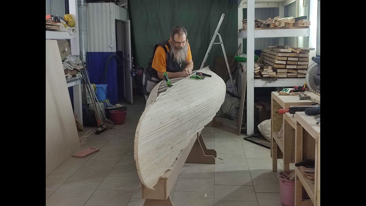 Каноэ РедБерд(Красная птица) своими руками 5 часть.⚓ смотреть онлайн