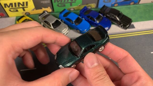 Mini GT 1:64 Toyota Supra Dark Green Pearl Metallic смотреть онлайн