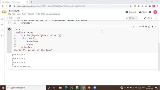 Python 4. While loop, Lists смотреть онлайн