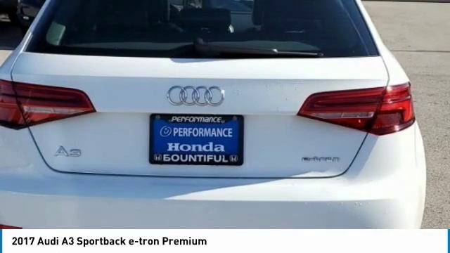 2017 Audi A3 Sportback e-tron HA047902 смотреть онлайн