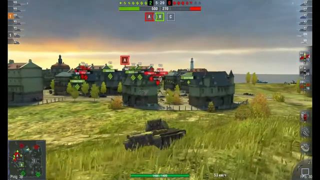 Т-44/100 WoT Blitz. Советский средний танк VIII уровня. смотреть онлайн