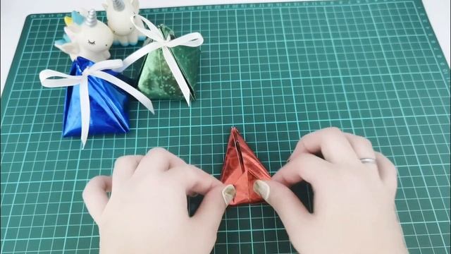 DIY 3 Easy ways How to Make Gift Box | 3 种简单制作礼物盒 #craft #diy #origami #paper #gift #box смотреть онлайн