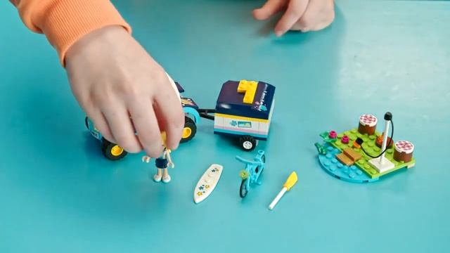 LEGO Friends Багги с прицепом Стефани 41364 смотреть онлайн