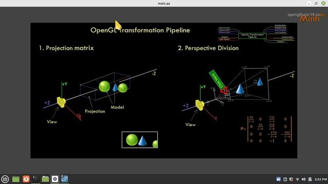 Python OpenGL Transformation | Fixed function pipeline | 11Jan2023 смотреть онлайн