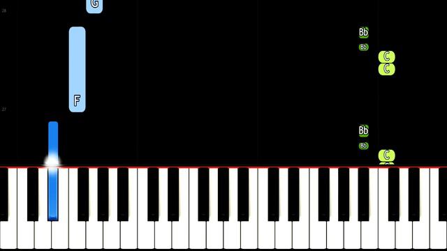 You Are Ladybug - EASY Piano - LadyBug & Cat Noir Movie