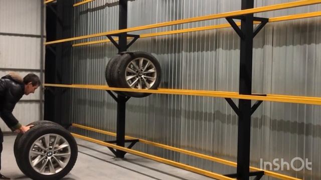 Хранение шин, колёс, покрышек в Сочи смотреть онлайн