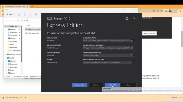 How To Download And Install Microsoft SQL Server Database & MS SQL Server Management Studio Windows смотреть онлайн