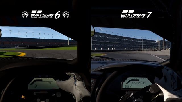 GT7 vs GT6 - Daytona International Speedway - Toyota Castrol TOM'S SUPRA '97 смотреть онлайн
