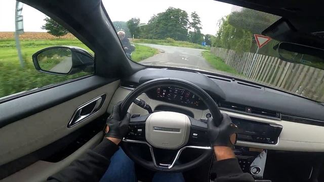 2021 Range Rover Velar P400 | POV testdrive смотреть онлайн