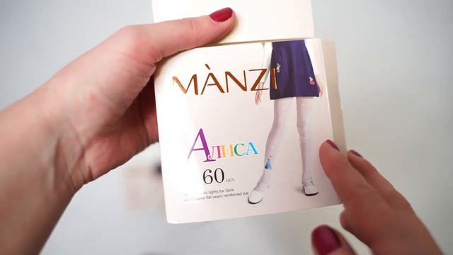 Обзор на ДЕТСКИЕ КОЛГОТКИ MANZI АЛИСА 56101 БЕЛЫЕ 60DEN МИКРОФИБРА смотреть онлайн