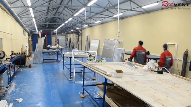 Производство жалюзийных наружных вентиляционных решёток из алюминия и стали Рэдвент. Louver смотреть онлайн