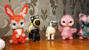 Обзор на Амигуруми из бисера ! 2 ЧАСТЬ !