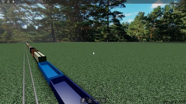 Head on train crash! (roblox) смотреть онлайн