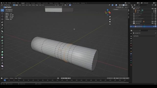 { How to ADD and REMOVE EDGE LOOPS in Blender } смотреть онлайн