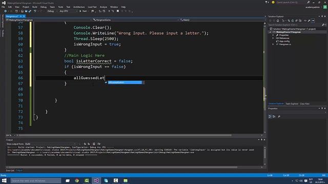 Workshop 2: Making a Game - Hangman смотреть онлайн