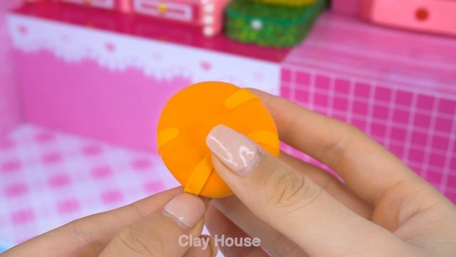 Build Two Floor Cute Pink Bunny House with Bunk Bed for Two from Clay ❤️ DIY Miniature House смотреть онлайн