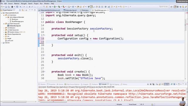 How to use Hibernate Programmatic Configuration смотреть онлайн